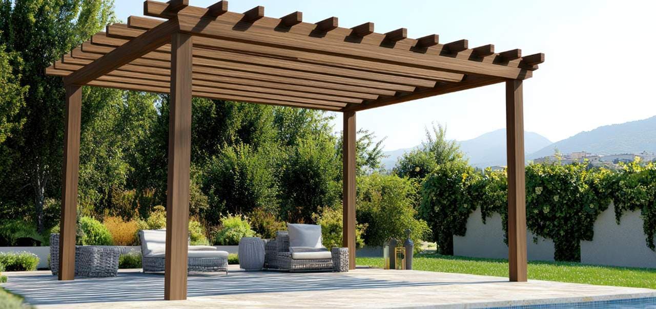 Lamas de aluminio con acabado en polvo.